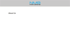 Desktop Screenshot of nmbinternational.com